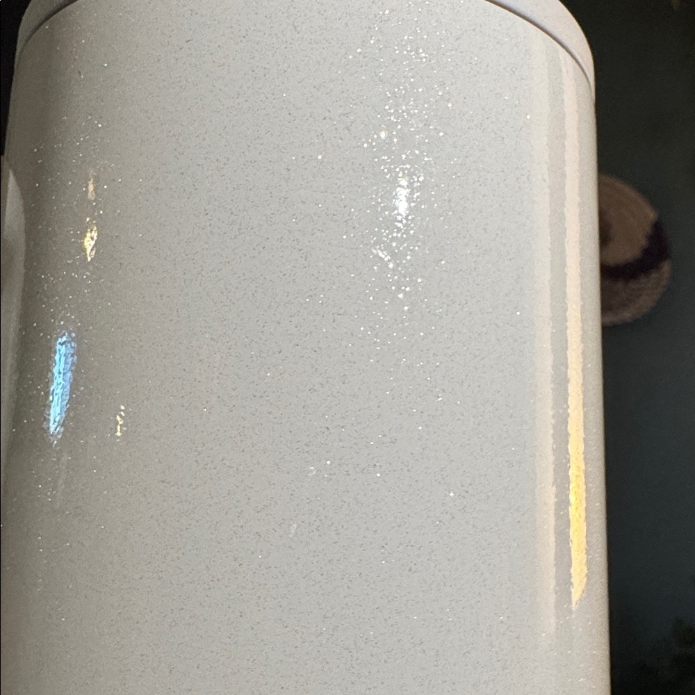 Hydrojug 32 oz Traveler in Snowflake (glitter white)! New! Limited Edition!! - Picture 4 of 5